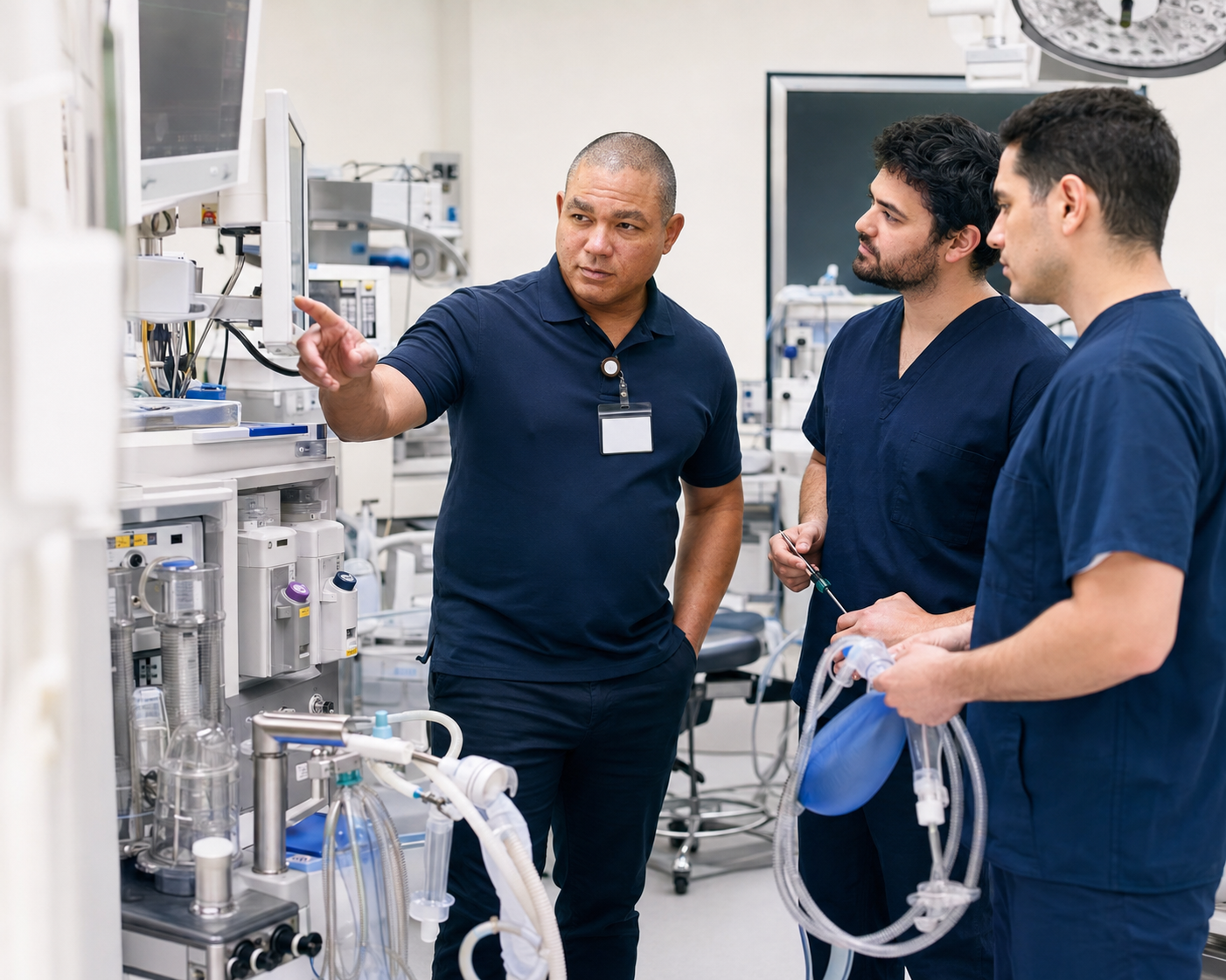 BiomedRx healthcare technology management team delivering sterilizer autoclave service